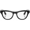 Умные очки Ray-Ban Meta* Skyler Gen 2 Shiny Black, Фотохромные линзы Graphite Green Transitions (RW4014)